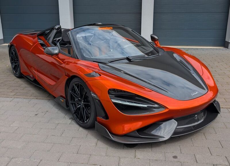 Orange Gebraucht 2021 McLaren 765LT Coupé | 489.500 € - Bild 1/4