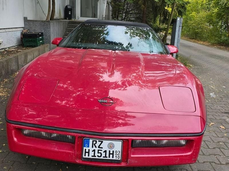 Rot Gebraucht 1986 Corvette C4 Cabrio | 14.999 € - Bild 1/4