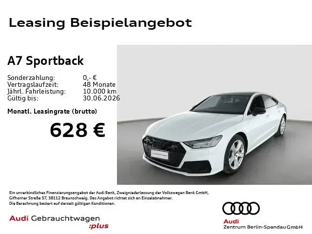 Gebraucht Audi A7 S-Line 265 PS (194 kW) 2025 Gletscherweiß metallic Limousine