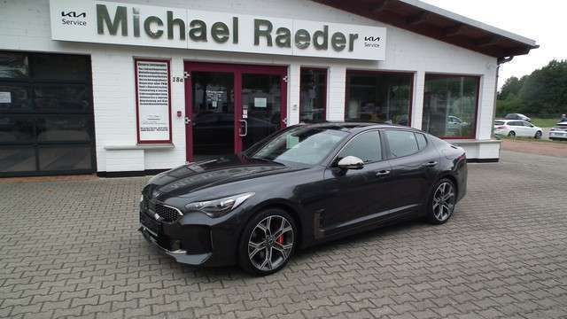 Schwarz Gebraucht 2020 Kia Stinger Limousine | 38.450 € (Fairer Preis) - Bild 1/4