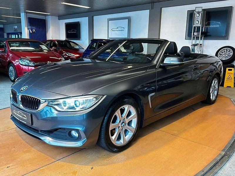 Grau Gebraucht 2015 BMW 420 Advantage Cabrio | 15.690 € (Fairer Preis) - Bild 1/3
