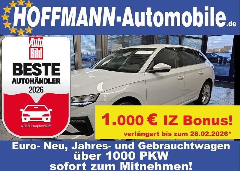 Moonweißperl. Gebraucht 2024 Skoda Scala Selection Kleinwagen | 22.950 € (Fairer Preis) - Bild 1/4