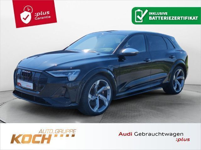 Mythosschwarz metallic Gebraucht 2022 Audi e-tron Ambiente SUV | 53.890 € (Teuer) - Bild 1/4