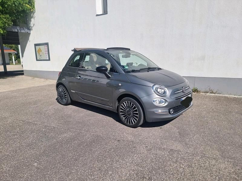 Grau Gebraucht 2017 Fiat 500C Cabrio | 8.900 € (Fairer Preis) - Bild 1/4