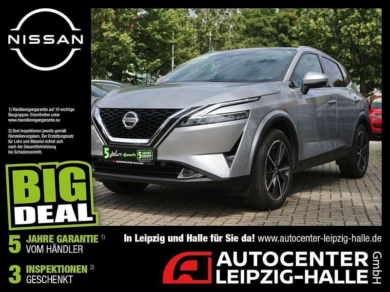 Silver (m) Gebraucht 2022 Nissan Qashqai Tekna+ SUV | 26.890 € (Fairer Preis) - Bild 1/4