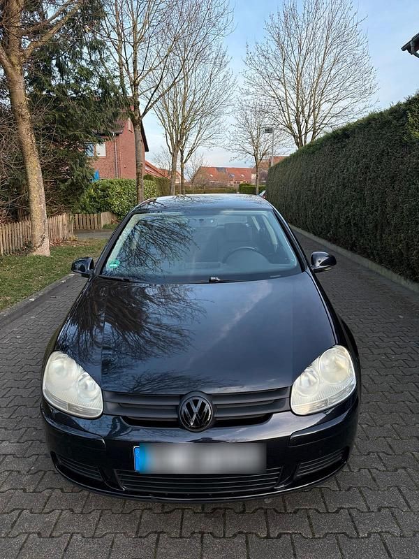 Schwarz Gebraucht 2007 VW Golf V Limousine | 3.599 € (Etwas zu teuer) - Bild 1/4
