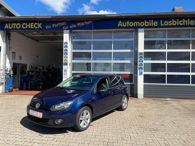 Blau Gebraucht 2012 VW Golf VII Match Limousine | 7.850 € (Fairer Preis) - Bild 1/4