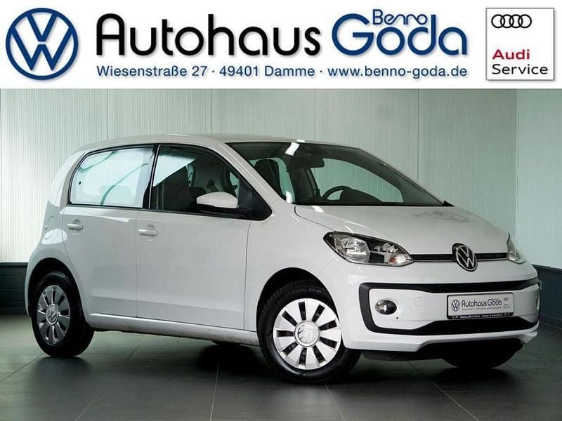 Weiß Gebraucht 2021 VW up! Kleinwagen | 8.450 € (Fairer Preis) - Bild 1/4