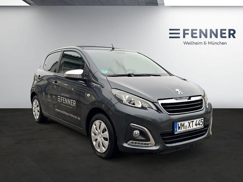 Gebraucht Peugeot 108 Allure+ 72 PS (52 kW) 2018 Zu lackieren dark grey mica 1e0/metallic klarlack Limousine