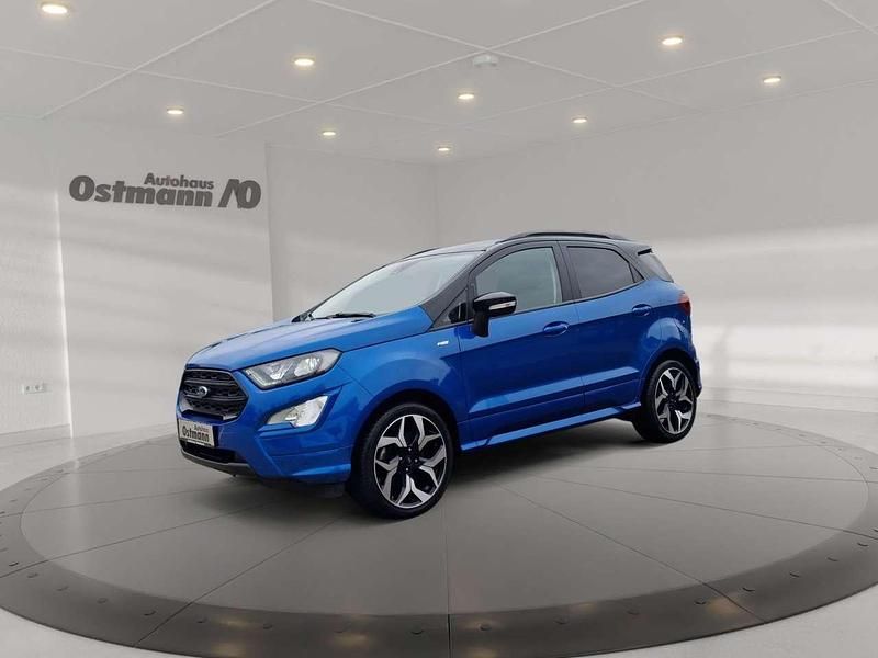 Dynamicblau metallic Gebraucht 2021 Ford Ecosport ST-Line SUV | 16.440 € (Fairer Preis) - Bild 1/4