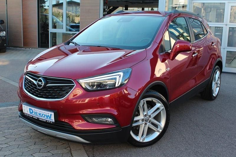 Rot Gebraucht 2018 Opel Mokka X Ultimate SUV | 15.490 € (Fairer Preis) - Bild 1/4