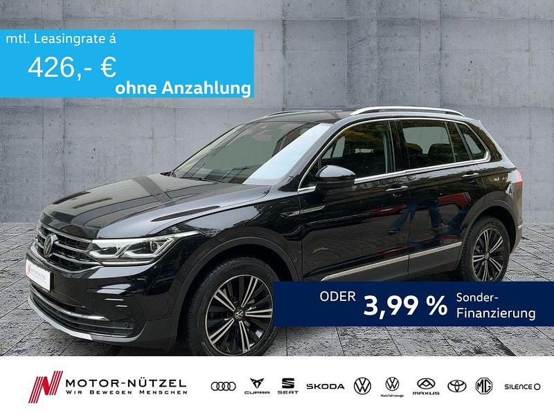 Deep black perleffekt Gebraucht 2023 VW Tiguan Elegance SUV | 32.460 € (Fairer Preis) - Bild 1/4