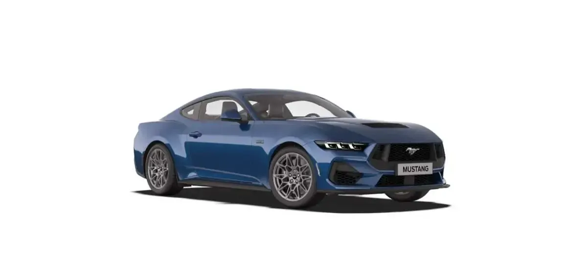 Neu Ford Mustang GT 446 PS (328 kW) 2026 Atlas blue Coupé