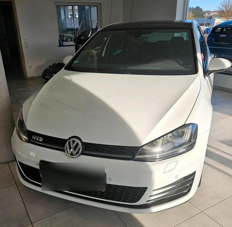 Gebraucht VW Golf VII GTD 184 PS (135 kW) 2013 Weiß Limousine