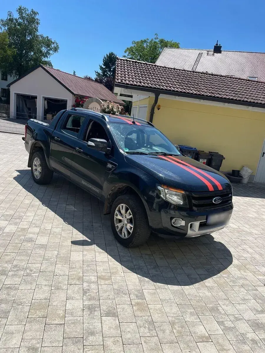Gebraucht Ford Ranger Wildtrack 200 PS (147 kW) 2015 Schwarz Pickup