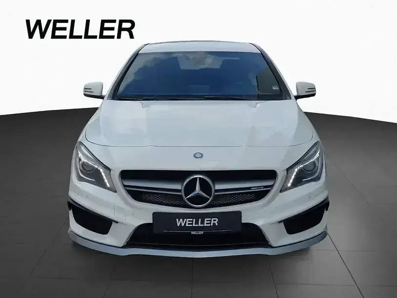 Gebraucht Mercedes CLA45 AMG AMG 381 PS (280 kW) 2016 Weiß Coupé