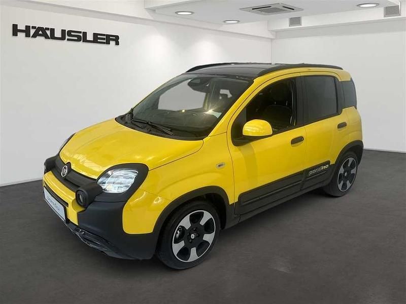 Bicolore gelb /dach schwarz Gebraucht 2024 Fiat Panda Cross Cross Kleinwagen | 16.490 € (Etwas zu teuer) - Bild 1/4