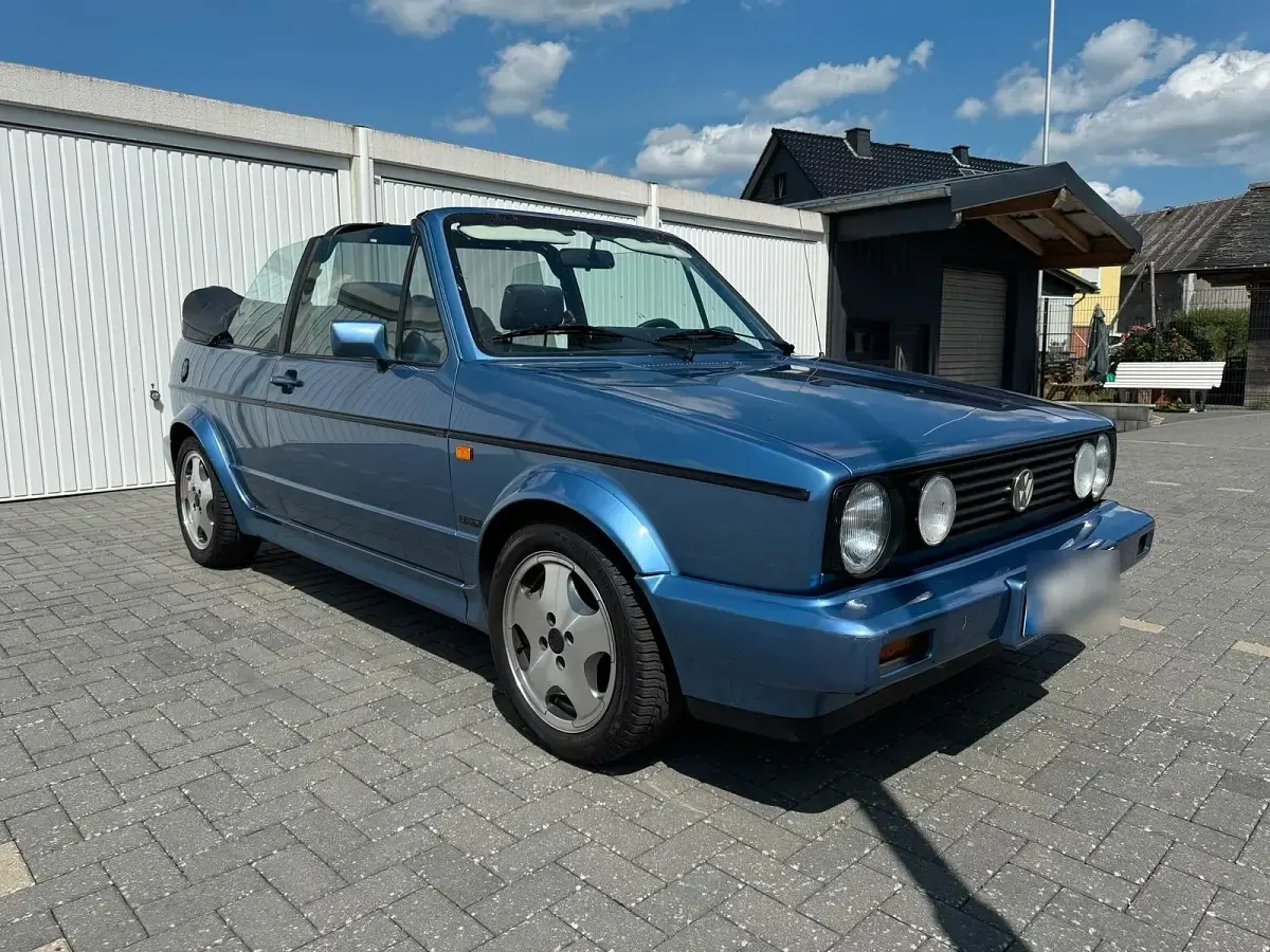 Gebraucht VW Golf Cabriolet 98 PS (72 kW) 1993 Blau Cabrio