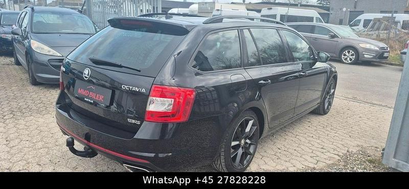 Gebraucht Skoda Octavia RS 184 PS (135 kW) 2017 Schwarz Kombi