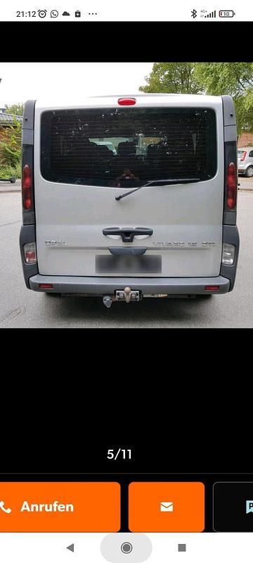 Second-hand Opel Vivaro 2003 Argintiu Monovolum