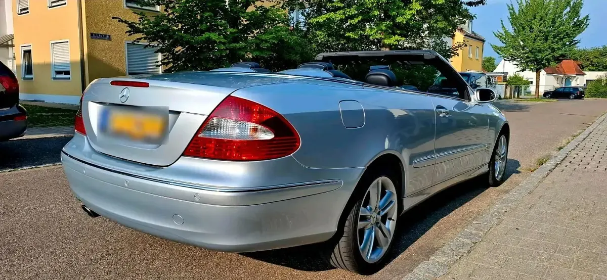 Gebraucht Mercedes CLK200 Avantgarde 163 PS (119 kW) 2006 Silber Cabrio