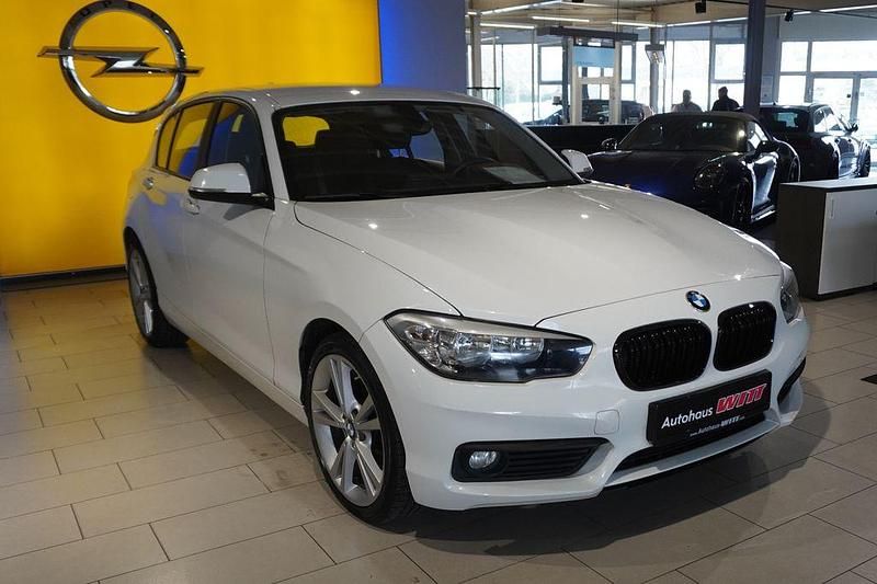 Gebraucht BMW 116 Advantage 109 PS (80 kW) 2016 Weiß Kleinwagen