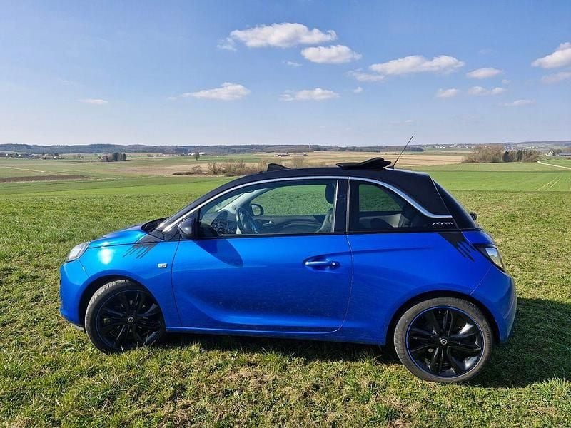 Gebraucht Opel Adam Open Air 101 PS (74 kW) 2015 Blau Kleinwagen