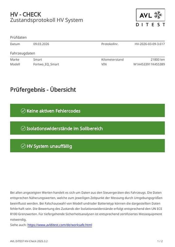 Gebraucht Smart ForTwo Coupé 60 kW (82 PS) 2021 Schwarz Coupé