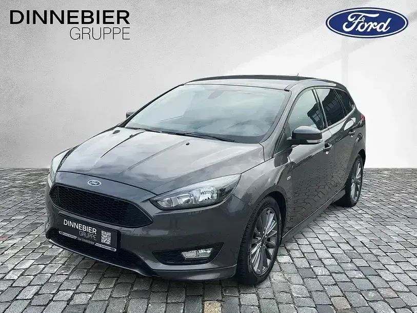 Gebraucht Ford Focus ST-Line 125 PS (91 kW) 2018 Grau (metallic) Kombi