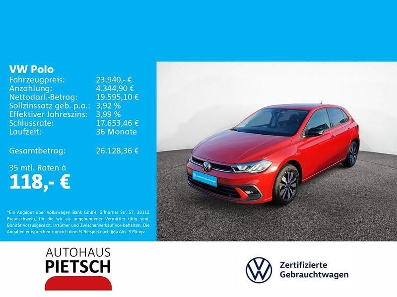 Gebraucht VW Polo Goal 116 PS (85 kW) 2025 Kings red metallic Limousine