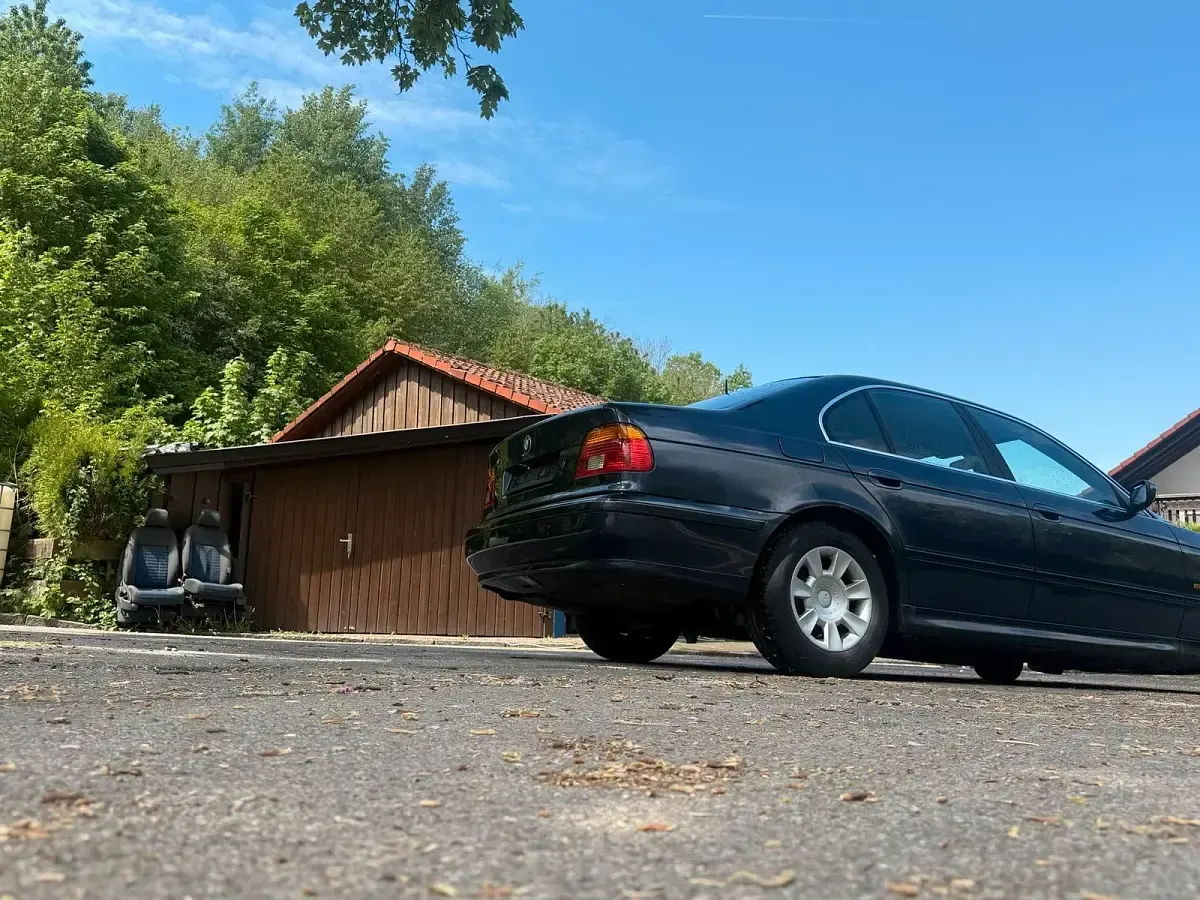 Usata BMW 520 170 CV (125 kW) 2002 Blu Berlina