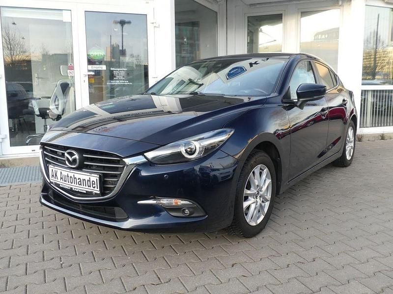 Gebraucht Mazda 3 Exclusive-Line 120 PS (88 kW) 2018 Blau Limousine