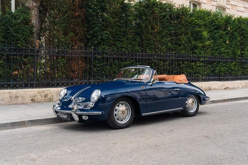 Blau Gebraucht 1965 Porsche 356 Cabrio | 214.990 € - Bild 1/4