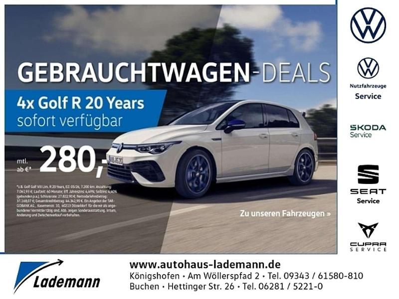 Pure white Gebraucht 2024 VW Golf VIII R Limousine | 42.459 € (Guter Preis) - Bild 1/4