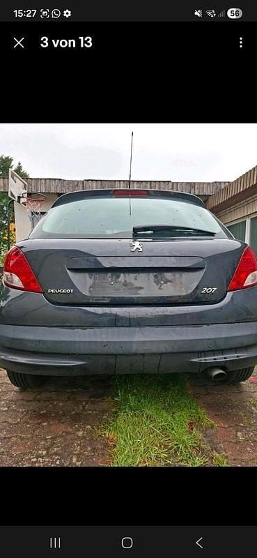 Gebraucht Peugeot 207 75 PS (55 kW) 2009 Schwarz Kleinwagen