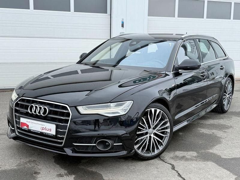 Schwarz Gebraucht 2016 Audi A6 S-Line Kombi | 15.990 € (Superpreis) - Bild 1/4