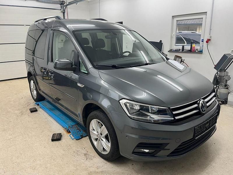 Gebraucht VW Caddy Comfortline 125 PS (91 kW) 2016 Indiumgrau metallic Van / Kleinbus