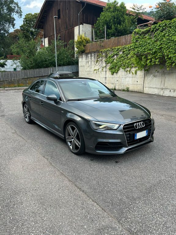 Grau Gebraucht 2014 Audi A3 S-Line Limousine | 14.999 € (Fairer Preis) - Bild 1/4