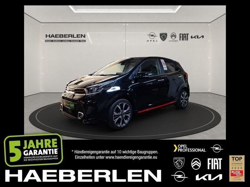 (abp) auroraschwarz met. (metallic) Gebraucht 2022 Kia Picanto GT-Line Kleinwagen | 16.980 € (Fairer Preis) - Bild 1/4