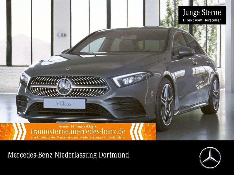 Grau Gebraucht 2021 Mercedes A250 AMG Limousine | 27.890 € (Fairer Preis) - Bild 1/3