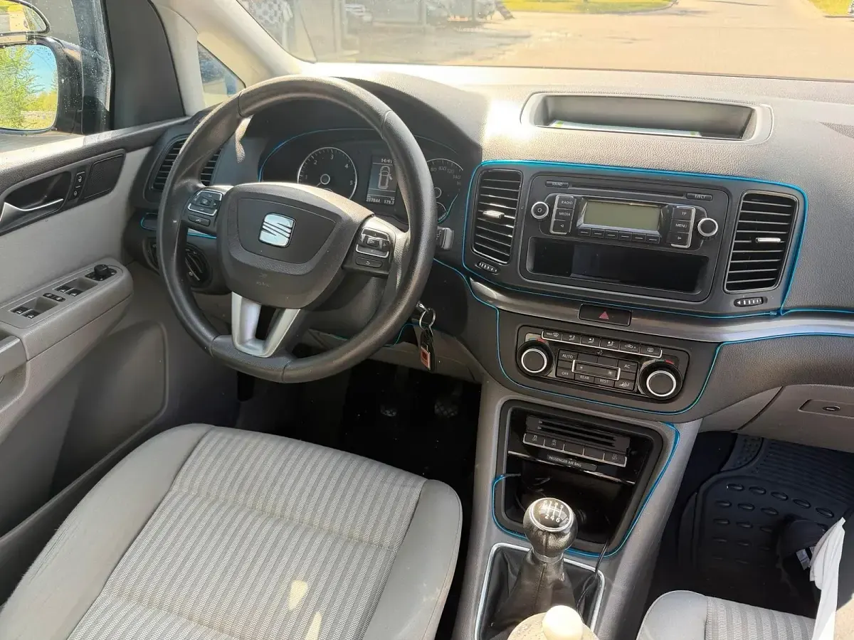 Brugt Seat Alhambra 140 HK (102 kW) 2011 Sort MPV