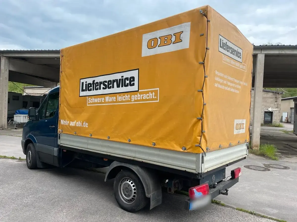Gebraucht VW Crafter 110 PS (80 kW) 2007 Blau Van