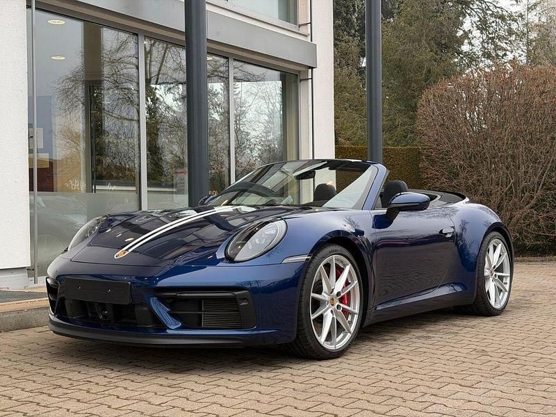 Blau Gebraucht 2024 Porsche 911 Carrera Cabriolet Cabrio | 179.900 € - Bild 1/4