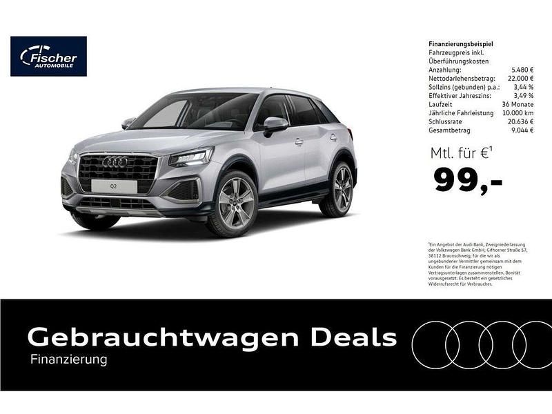Silber Gebraucht 2024 Audi Q2 Advanced SUV | 27.480 € (Etwas zu teuer) - Bild 1/4