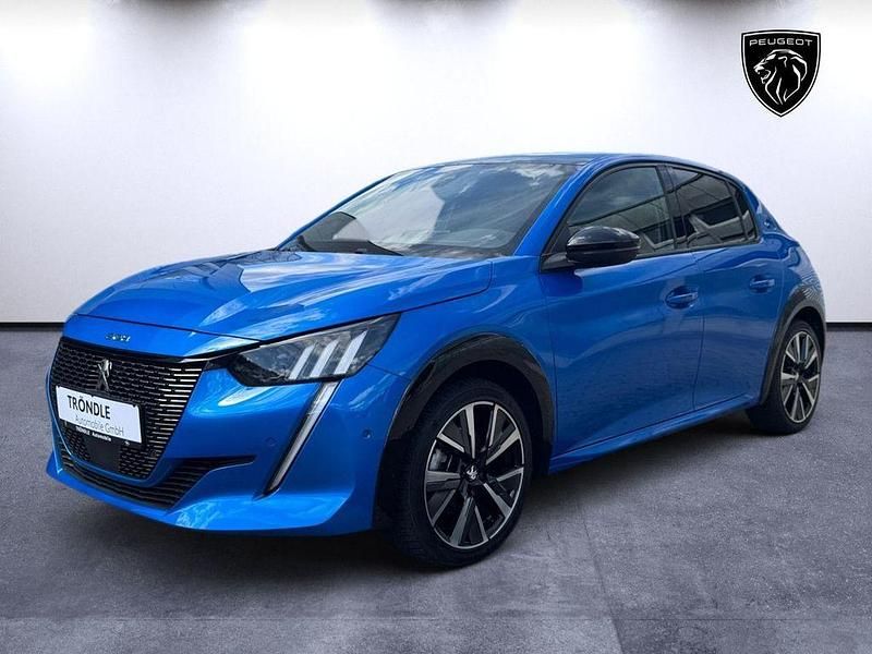 Blau Gebraucht 2021 Peugeot 208 GT Kleinwagen | 18.290 € (Etwas zu teuer) - Bild 1/4