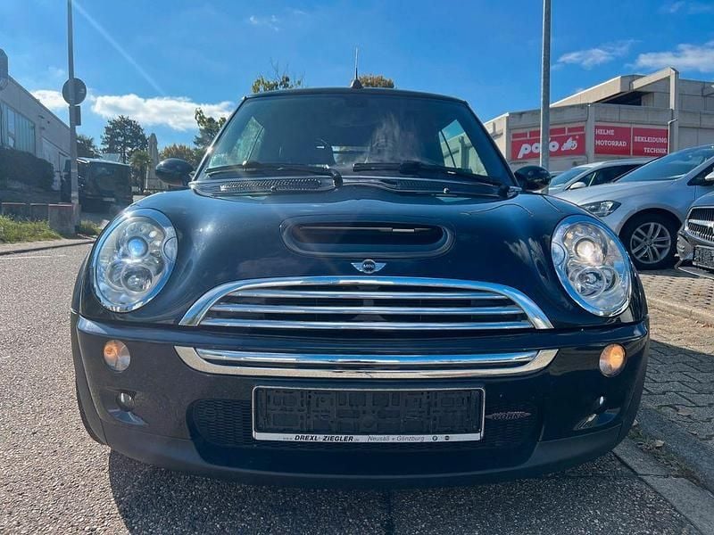 Schwarz Gebraucht 2008 Mini John Cooper Works Cabriolet Cabrio | 8.950 € (Guter Preis) - Bild 1/4