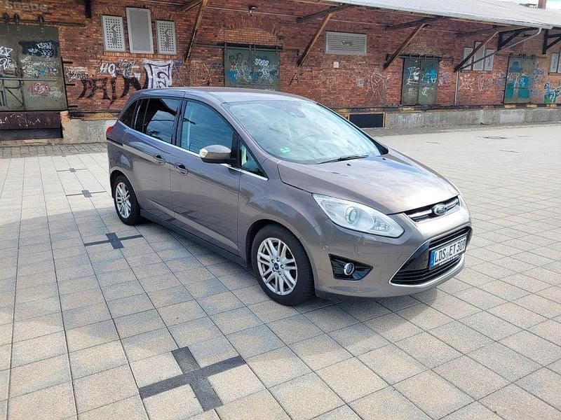 Gebraucht Ford Grand C-Max Titanium 125 PS (91 kW) 2012 Grau Van / Kleinbus