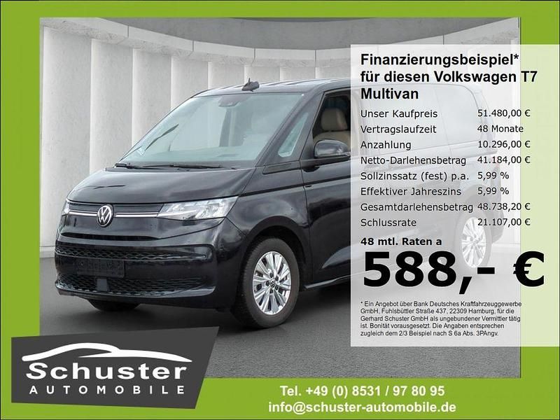 Gebraucht VW Multivan Life 150 PS (110 kW) 2024 Schwarz Van
