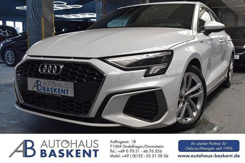 Weiß Gebraucht 2021 Audi A3 S-Line Limousine | 25.990 € (Fairer Preis) - Bild 1/4