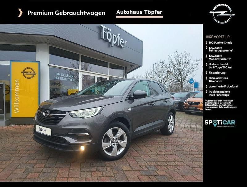 Grau Gebraucht 2021 Opel Grandland X Design Edition SUV | 17.450 € (Fairer Preis) - Bild 1/4